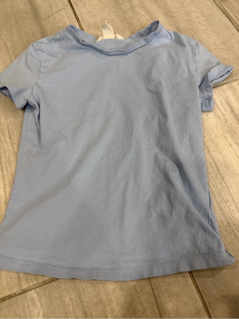 H&M Light Blue Short Sleeve Tee